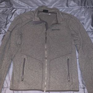 Marmot - Mid-weight Gray Zip-up Fleece